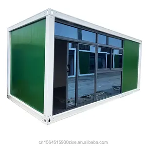 Modern Modular Kits Storage Shopping Container Homes Prefabricated Portable Houses Flat Pack Store Made In China