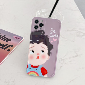 Étui de téléphone holographique personnalisé smiley, coque de téléphone rose pour garçons et appareil photo, pour <span class=keywords><strong>iphone</strong></span> 12 - Product Image 6