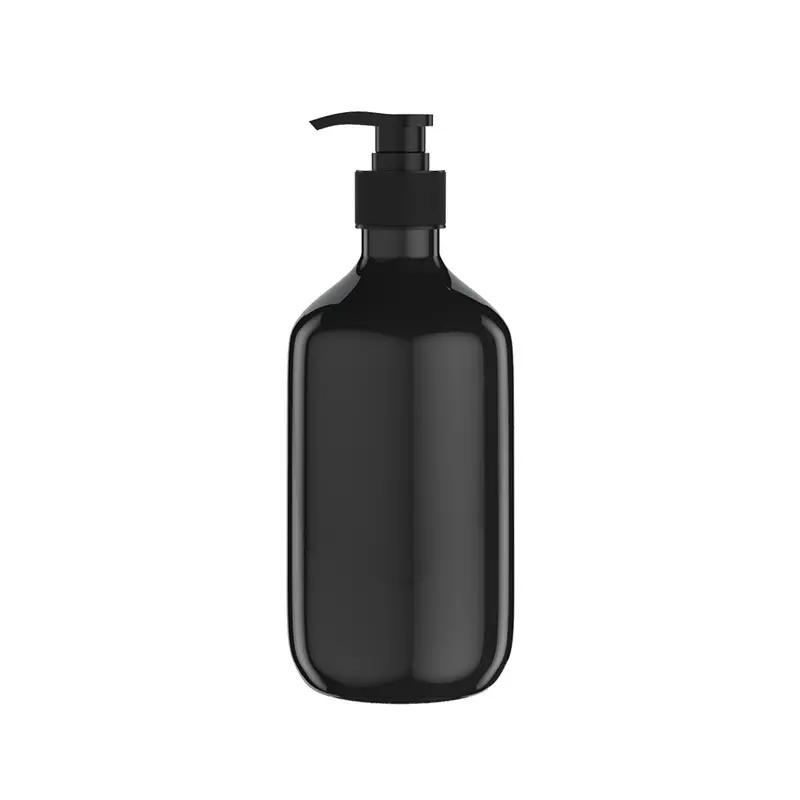 Flacone per pompa spray flacone per shampoo vuoto da 500 ml flacone in plastica PET colorato con dispenser per pompa