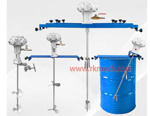 25 gallons 100L acier inoxydable Sus304 liquide pneumatique, agitateur de mélange chimique alimentaire agitateur mélangeur d'air - Product Image 3