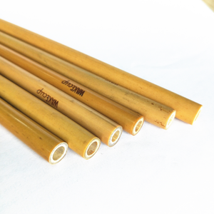 Hot Sale Natural Organic <strong>Bamboo</strong> <strong>Straw</strong> Customized logo <strong>Bamboo</strong> Drinking <strong>Straws</strong> - Product Image 5