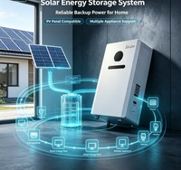 Paket Baterai Lithium Surya 48V 280Ah 300Ah 314Ah, Sistem Surya 51.2V 10kwh 15kwh, Baterai Penyimpanan Energi LiFePO4 48V 280Ah