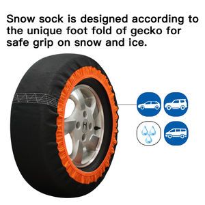 BOHU <span class=keywords><strong>Cadenas</strong></span> de <span class=keywords><strong>nieve</strong></span> de alta calidad Diseño envolvente completo Tela de fibra antideslizante de emergencia Nueva condición - Product Image 5