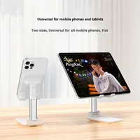 Support de téléphone portable pliable et télescopique en ABS, support multi-usage pour tableau de bord, tablette, streaming en direct, cours en ligne