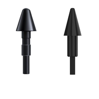 Topi pena sentuh, Nib Tablet pengganti topi pensil POM elastis bahan Stylus Nib pasif kapasitif untuk Pad 5 Pro