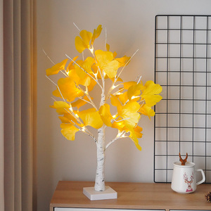 Ginkgo Leaf <b>Tree</b> Light <b>LED</b> Warm White 20000H Home Decor Holiday Decoration - Product Image 2