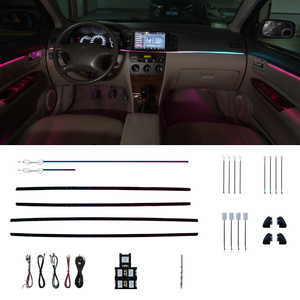 64 Color Universal Starry Sky Ambient <b>Light</b> Interior LED <b>Light</b> Upgrade <b>Accessories</b> 18 in 1 Kit - Product Image 1