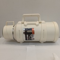 Botella de agua sin BPA a prueba de fugas con aislamiento al vacío de acero inoxidable 316 de gran capacidad, taza portátil de diseño moderno para viajes al aire libre