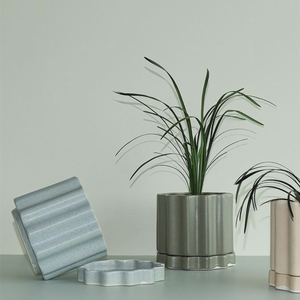 Ventes en gros en Chine <span class=keywords><strong>de</strong></span> pots ronds décoratifs pour salon, en céramique, style nordique, créatifs, pour plantes succulentes - Product Image 3