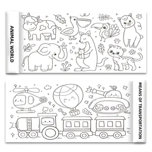 Baby Montessori Education Learning Draw Toys Paper DIY 300 cm Painting Wall Poster Art Sheets Roll Paper Spielzeug For Kids Gift