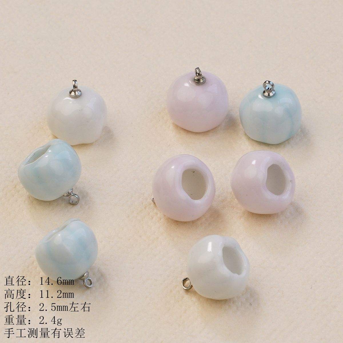 Bleu + violet mélange de fleurs lanterne aléatoire