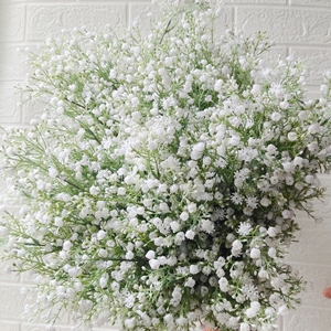 <span class=keywords><strong>Flores</strong></span> Artificiales <span class=keywords><strong>de</strong></span> Gypsophila <span class=keywords><strong>de</strong></span> Alta Calidad Hechas a Mano <span class=keywords><strong>al</strong></span> <span class=keywords><strong>por</strong></span> <span class=keywords><strong>Mayor</strong></span>, <span class=keywords><strong>Flores</strong></span> <span class=keywords><strong>de</strong></span> Plástico con Tacto Real para Decoración <span class=keywords><strong>de</strong></span> Bodas y Hogar - Product Image 1