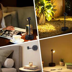 Lámparas de Lectura Recargables USB al por Mayor, Rotación de 360 Grados, Bola Magnética, Control Táctil de Intensidad, Lámpara de Pared LED para Dormitorio - Product Image 5