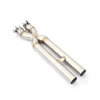 Tuyau intermédiaire MPER pour Maserati Gran Turismo GE 4.7 en acier inoxydable, son agressif, montage direct, plug and play, amélioration des performances