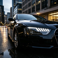 Pour Audi A4L B8.5 2013-2016, ensemble de phares LED, mise à niveau style B9.5, clignotants séquentiels, projecteur de phare