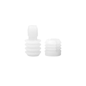 Five Trees Grille Panel Concealed Fasteners Nylon Plastic <b>Clips</b> 10mm Invisible 2 In 1 Quick Release Screw For Cabinet <b>Trim</b> - Product Image 3