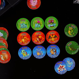 Álbum de Tazos de Pokémon, 1ª/2ª/3ª Edición, Colección de Tarjetas de Inicio de Ash Ketchum, <span class=keywords><strong>Pikachu</strong></span> Trainer, Round Pogs, Cheetos, Chipitaps - Product Image 5