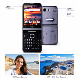 <span class=keywords><strong>Teléfono</strong></span> Inteligente Empresarial 4G con Pantalla Táctil, Diseño Plegable Minimalista, Teclado QWERTY, 4GB+64GB, 4G LTE Global, Doble SIM, OEM, ODM, Sistema <span class=keywords><strong>de</strong></span> Interfaz <span class=keywords><strong>de</strong></span> Usuario Personalizado - Product Image 4