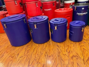 Thép Không Gỉ Chất Lượng Cao Cách Điện Nhiệt Thùng Công Suất Lớn Hộp Lưu Trữ Thực Phẩm Ấm Hơn 3Pcs Set - Product Image 5