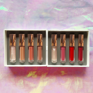 Private Label matt schimmernd glänzend Mini Lip gloss Glanz Lip gloss glänzend Lip gloss Lippenstift Set nackt Lip gloss - Product Image 4