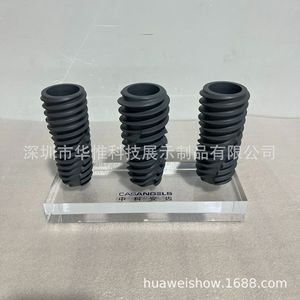 Wahwai Display Acrylic Implant Display Rack 10x Magnification Dental Exhibition <b>Stand</b> Customizable Shenzhen Manufacturer - Product Image 3