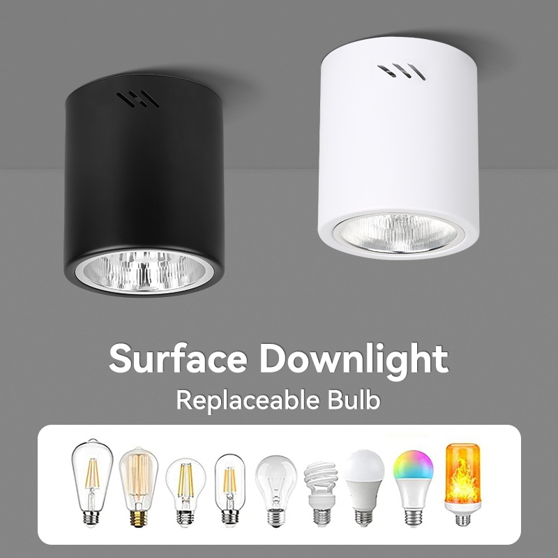downlight for recessed concrete ceiling