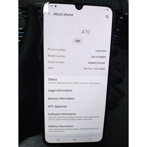 Teléfono Usado en Venta, <span class=keywords><strong>128GB</strong></span>, Reacondicionado, Modelo <span class=keywords><strong>Galaxy</strong></span> <span class=keywords><strong>A70</strong></span> U, Versión de 6.7 Pulgadas, Teléfono Android - Product Image 3