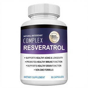 Suplemento de Resveratrol de Marca Privada OEM/ODM, 1800 mg, Propiedades Antioxidantes y Antiinflamatorias, Cápsula Dura - Product Image 1