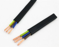 Flexibles Flachkabel RVVB Flachmantelkabel HO5VVH2-F Elektrischer Kupferdraht