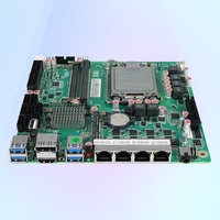 Carte mère micro ITX Intel Q670 pour pare-feu NAS, LGA1700, 4 ports LAN 2.5G, 8 ports SATA, 1 port PCIe 4x, 8 baies, DDR5, compatible 12e, 13e et 14e génération