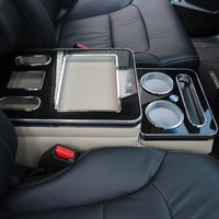 Boîte d'accoudoir de voiture en noyer, boîte de rangement centrale pour le contenu, pour Citroën, accessoires de style automobile, boîte d'accoudoir de voiture universelle de 24 cm