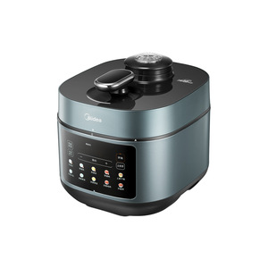 Midea Electric Pressure <b>Cooker</b> MY-C552N 1600W Stainless Steel Inner Pot <b>Multi</b> <b>Function</b> One Touch Operation - Product Image 2
