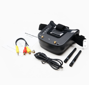 VR009 Black 3 Inch 5.8GHz 40CH FPV Goggles First Person View <b>Glasses</b> for FPV RC Drone - Product Image 4
