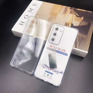 เคสมือถือแบบเรียบ TPU นิ่มโปร่งใสสำหรับป้องกันเลนส์ A5 <span class=keywords><strong>OPPO</strong></span> - Product Image 2