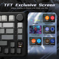 Attack Shark X85PRO 75% Wireless Mechanical Keyboard RGB Backlit Programmable Keys TFT Smart Display Knob Gaming Keyboard