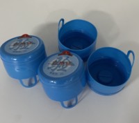 Bouchons anti-déversement en plastique de 55 mm pour bouteilles d'eau de 3/5 gallons, couvercles étanches de qualité alimentaire, couvercles intelligents