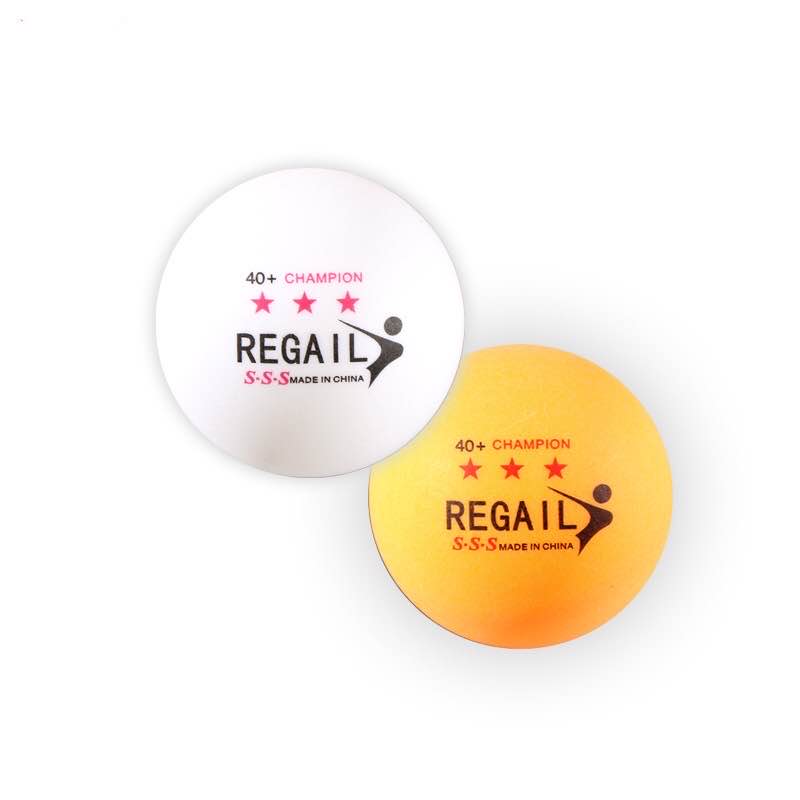 Оптовая продажа, 3 звезды, Белый Оранжевый мяч для настольного тенниса для пинг-понга