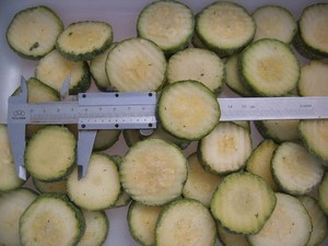 Tranches <span class=keywords><strong>de</strong></span> <span class=keywords><strong>courgettes</strong></span> vertes, 2 pièces, approuvé IQF, BRC A - Product Image 5