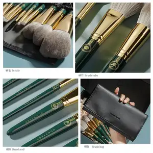 Pelucheux — ensemble <span class=keywords><strong>de</strong></span> poudre <span class=keywords><strong>de</strong></span> signet, <span class=keywords><strong>de</strong></span> haute qualité, coloré, kawaii, <span class=keywords><strong>meilleur</strong></span> pinceaux <span class=keywords><strong>de</strong></span> <span class=keywords><strong>maquillage</strong></span>, <span class=keywords><strong>marque</strong></span> avec étui, étiquette privée - Product Image 4