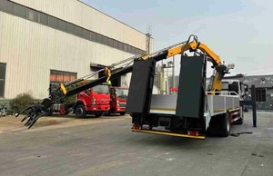 Grúas montadas en camión Isuzu Giga, grúa montada en camión con pluma de nudillos de 10 <span class=keywords><strong>toneladas</strong></span>, grúa montada con brazos hidráulicos plegables a la venta - Product Image 6