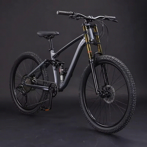จักรยานเสือภูเขาแบบ full suspension สำหรับครอสคันทรี 11 สปีด ระบบกันสะเทือนแบบลม สำหรับดาวน์ฮิลล์ ขนาด 27.5 นิ้ว 24 สปีด รุ่น MTB-006 สำหรับผู้ชาย ใช้ได้ทั้งทางเรียบและทางภูเขา - Product Image 6