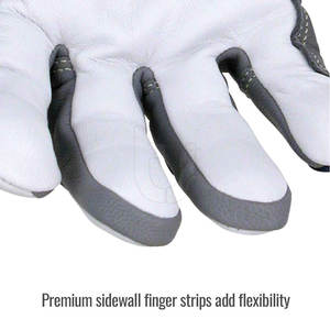 Guantes de soldadura ignífugos de protección térmica de alta calidad para construcción de edificios fabricados con materiales duraderos - Product Image 4