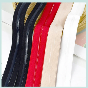 Bande élastique antidérapante colorée de 10mm <span class=keywords><strong>sangle</strong></span> de sous-vêtement en <span class=keywords><strong>caoutchouc</strong></span> de silicone transparent bande de <span class=keywords><strong>sangle</strong></span> extensible matériaux de couture - Product Image 6