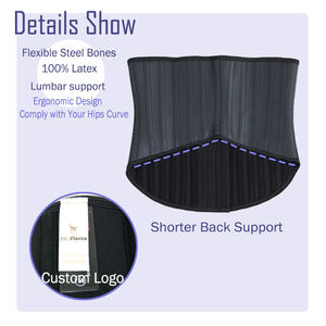 Corset BBL Désossé Acier Vente en Gros Entraîneur de Taille en <span class=keywords><strong>Latex</strong></span> Amincissant le Corps Shaper Ceinture de Sablier Colombienne Cinturilla Reductora - Product Image 5
