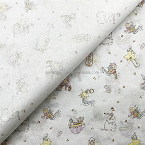 High Quality Custom Printed Cute Pattern Paper Tissue <strong>Tshirt</strong> 17/18 Gsm Wrapping Tissue Paper for Packing Hoodie Sweater - Product Image 5