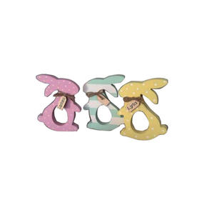 <strong>EASTER</strong> WOODEN INITIAL NAME LETTER BUNNY CHOCOLATE <strong>KINDER</strong> <strong>EGG</strong> HOLDER STAND <strong>EASTER</strong> RABBIT <strong>EGG</strong> HOLDER - Product Image 5