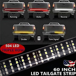 Yosovlamp Versa Tucson City Camionnette à quatre rangées Feux arrière 60 pouces Haute luminosité Trois couleurs Tourner frein Feux <span class=keywords><strong>de</strong></span> <span class=keywords><strong>recul</strong></span> Nouveau - Product Image 3