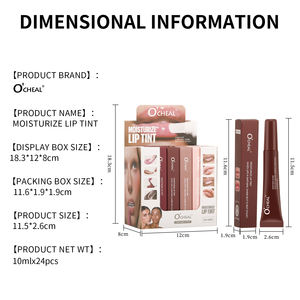 Brillo Labial O'CHEAL, Crema Labial, Voluminizador <span class=keywords><strong>de</strong></span> <span class=keywords><strong>Labios</strong></span>, Hidratante, No Decolorante, Larga Duración, Maquillaje, Lápiz Labial Líquido - Product Image 6