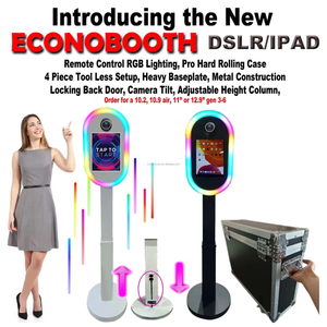 12.9 inch 13 inch 10.2 inch 10.9 inch hình bầu dục DSLR iPad gương máy ảnh gian hàng, tùy chỉnh máy ảnh đám cưới - Product Image 5