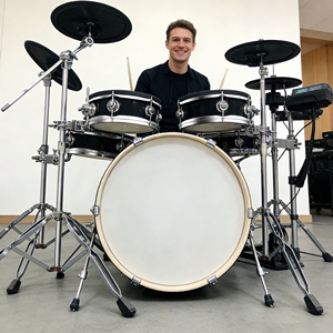 Kit de <span class=keywords><strong>Batería</strong></span> <span class=keywords><strong>Electrónica</strong></span> de Grado Profesional Utilizado por Educadores, Diseño Robusto para Aulas de Música Escolar - Product Image 3